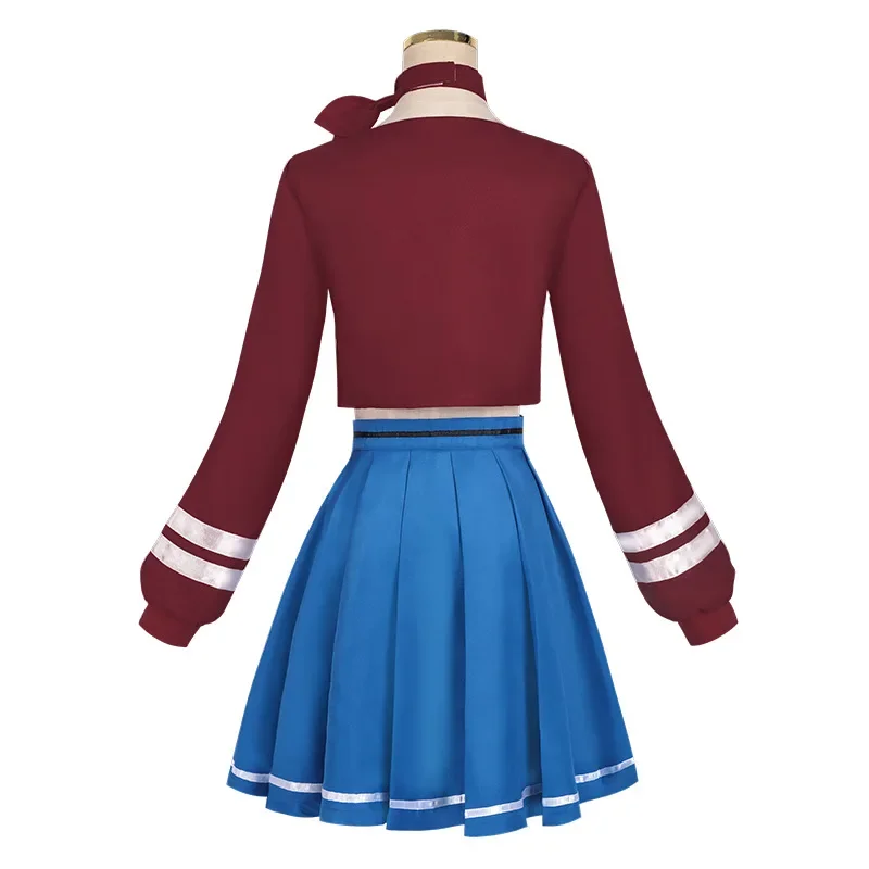 Костюм для косплея Game Miside Mita Cos, плиссированная юбка JK, игровая начальная одежда, полный комплект для Хэллоуина, карнавальное вечернее платье