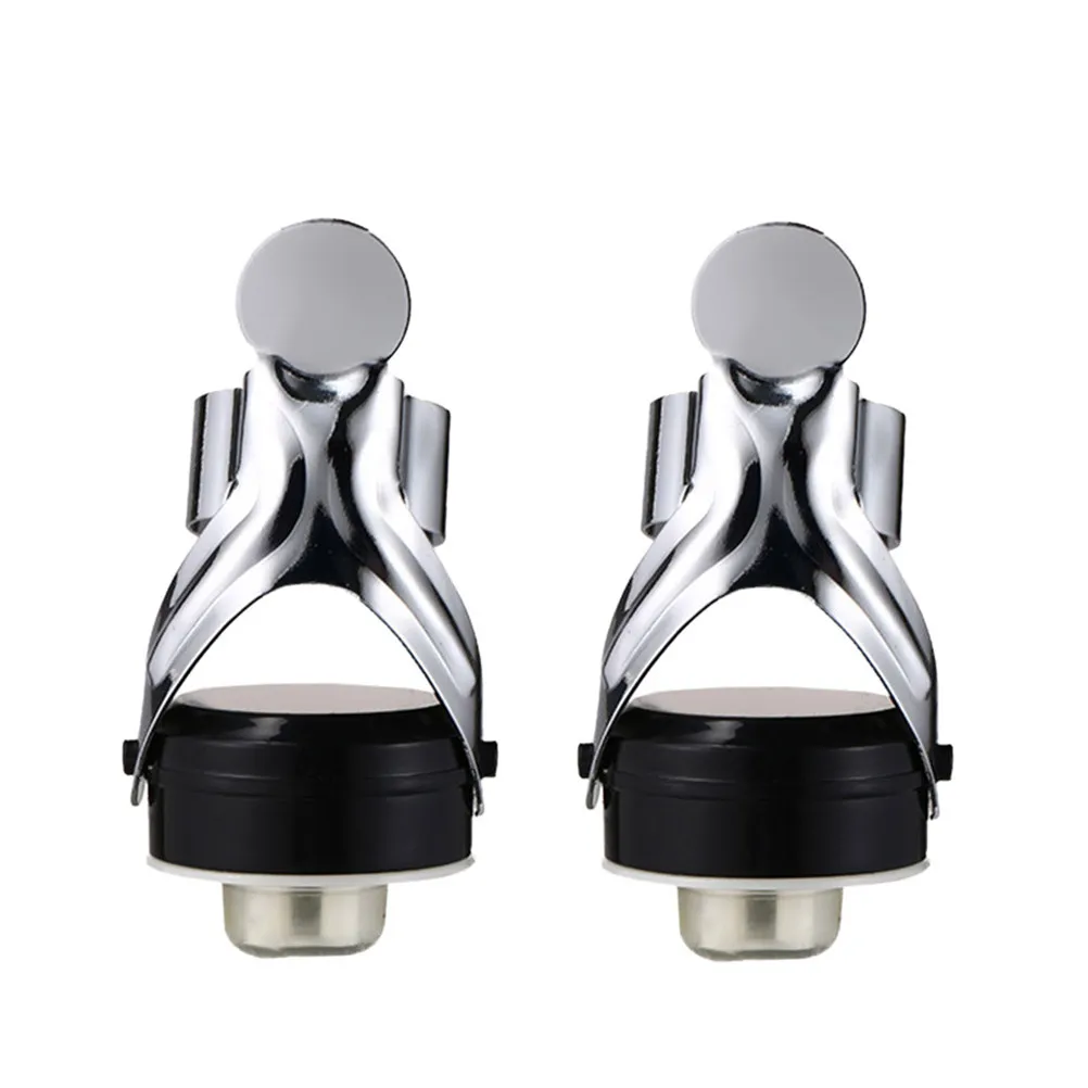 2Pcs Bottle Stopper Stainless Steel Sealing Cava Sparkling Wine Stopper Size 4.9x6.5cm Bottle Sealer Pressure Pump