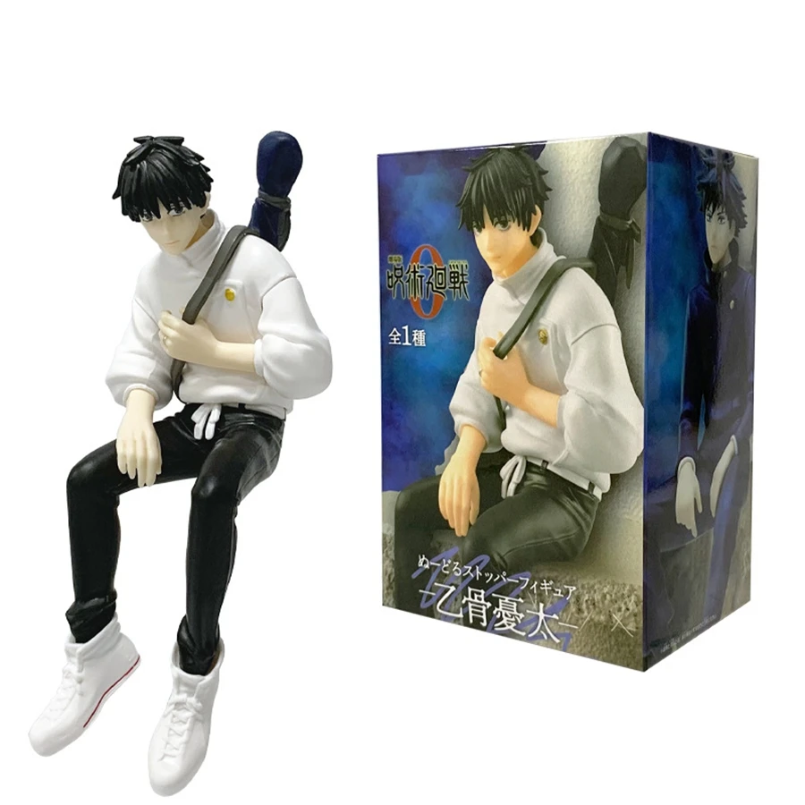 17 سنتيمتر Jujutsu Kaisen أنيمي الشكل المعكرونة سدادة جوجو ساتورو عمل الشكل Fushiguro Megumi تمثال PVC جمع نموذج اللعب