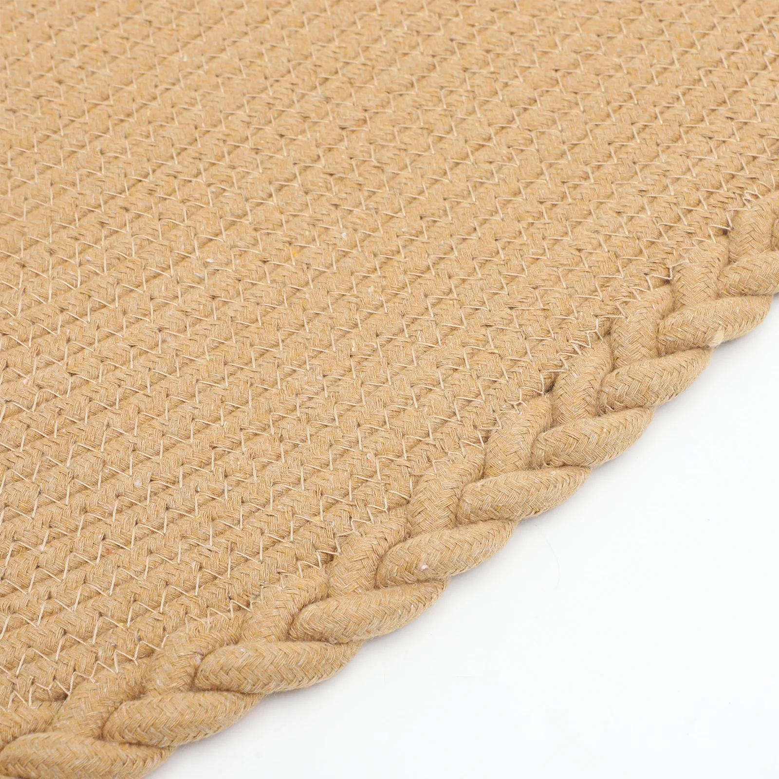 

Cotton Rope Floor Mat Anti-Skid Water Absorbing Decorative Indoor Door Mat for Entryway Home Decor Living Room Bedroom