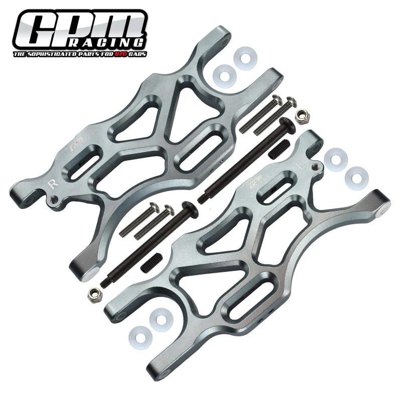 Brazo inferior trasero de aluminio GPM para ARRMA 1/7 4Wd Mojave 6S (Ara106058T1/T2)