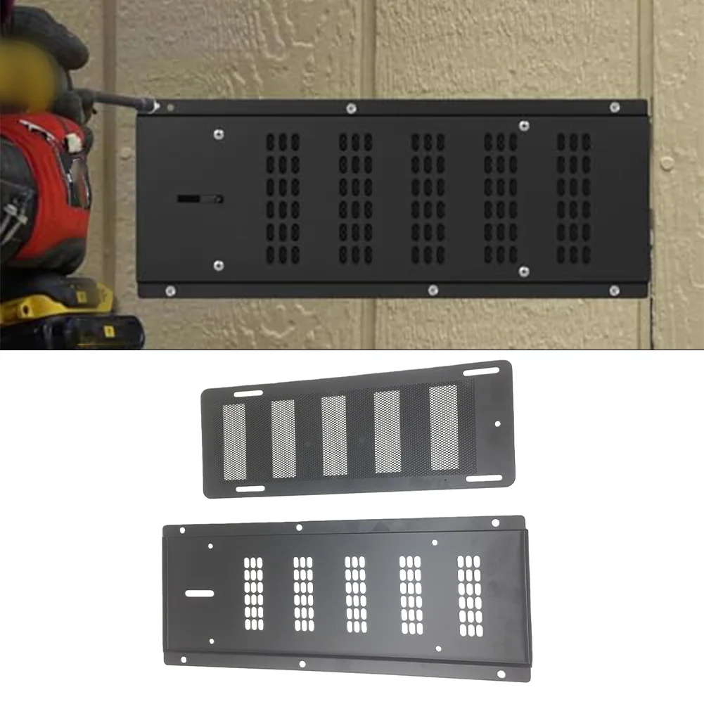 16-inch X 6.5-inch Basic Vent Cover Garage Loft Home Crawl Space Vent Cover Air Vent Perforated Sheet Web Plate