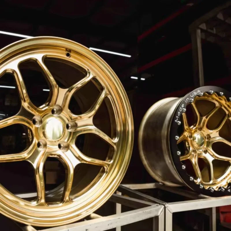 15 17 18 20 Inch Beadlock Drag Wheels for Deep Dish Forged  6061-T6 Aluminum Alloy Car Wheel Rims