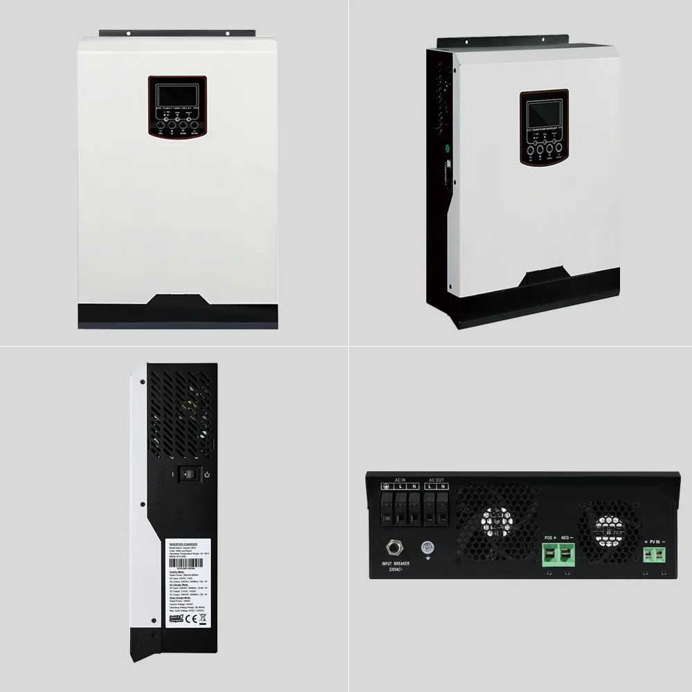 3.2KW/5KW Off Grid Solar Inverter Pure Sine Wave 24V/48V DC 220V AC MPPT Certified for Home Solar System