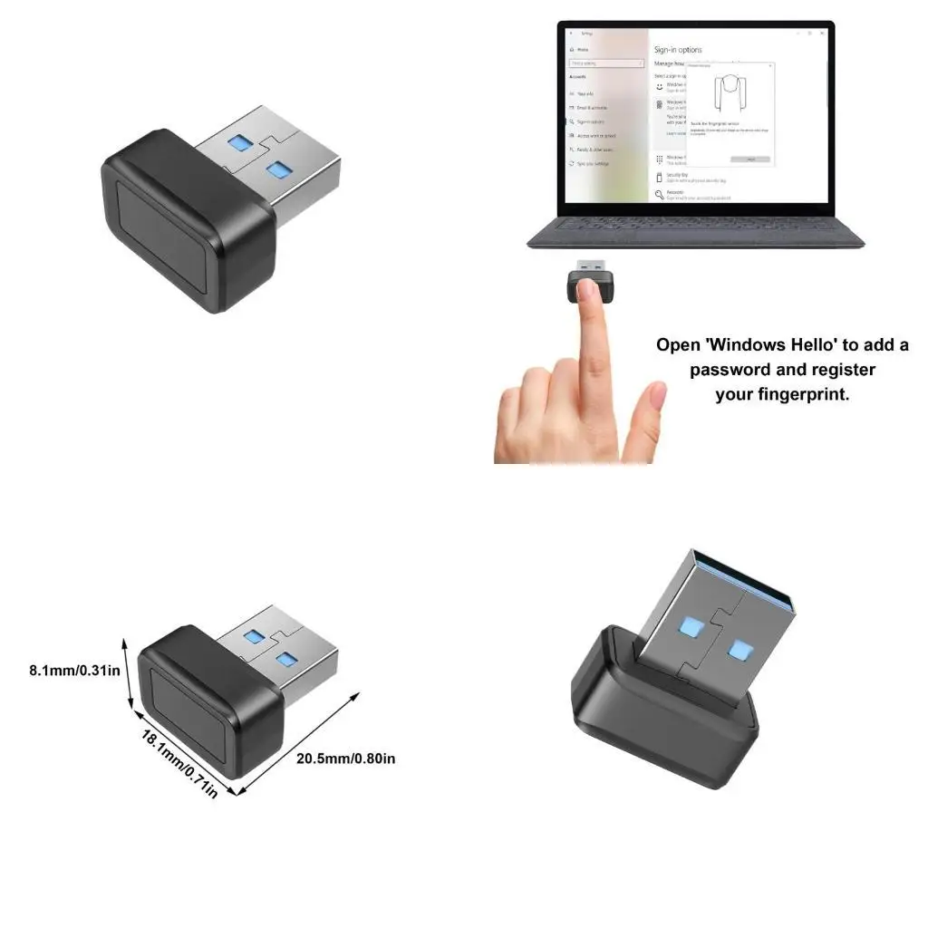 

R53c USB -отпечаток отпечатков