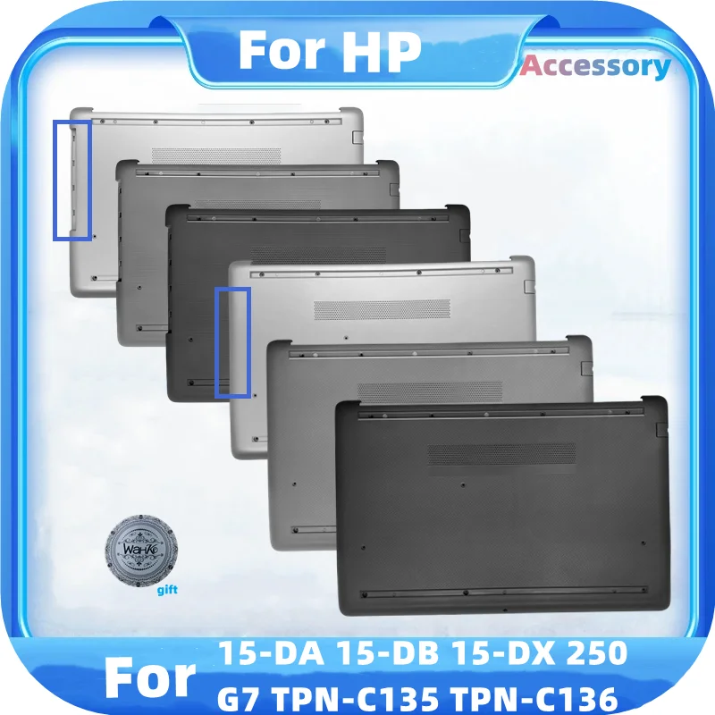 Laptop accessories For HP 15-DA 15-DB 15-DX 250 G7 TPN-C135 TPN-C136 bottom Case laptop cover