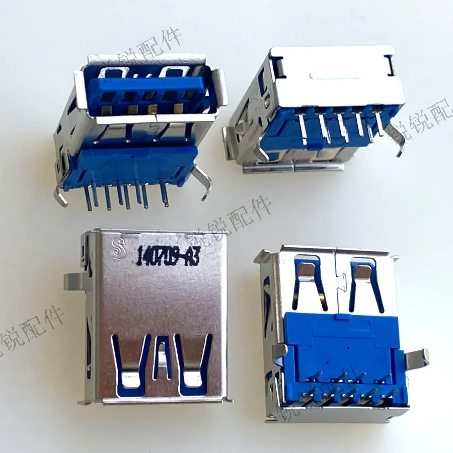 

Для разъема Xinyin 2UB4012-200101F высокоскоростной интерфейс USB3.0, гнездовое сиденье 9P изогнутая ножка разъем А-типа