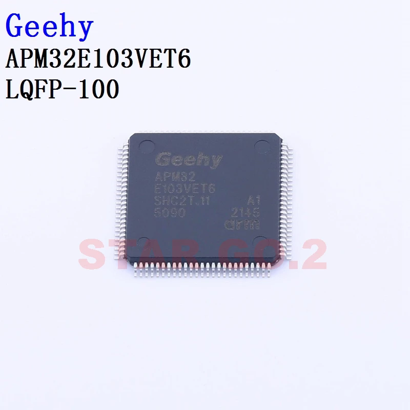 

5PCSx APM32E103VET6 APM32F103VET6 APM32F103RET6 APM32F103ZET6 Geehy Microcontroller