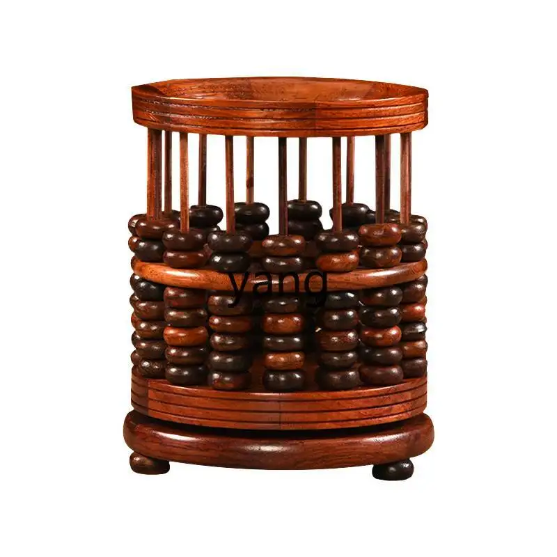 Yjq high-end mahogany pen holder gift box office study retro Chinese style gift