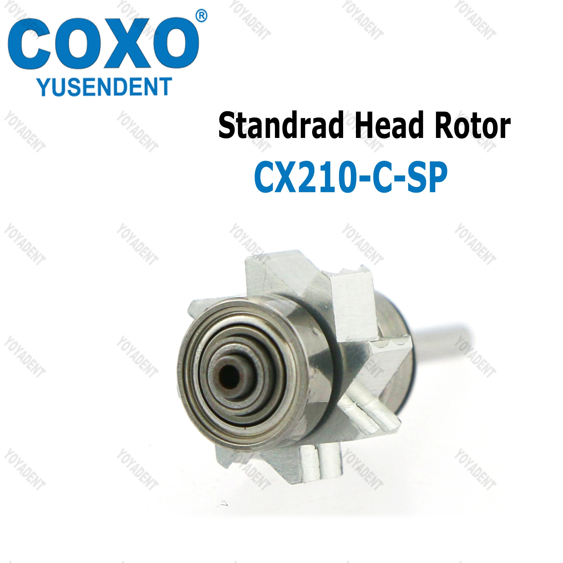 COXO Dental Rotor Turbine Cartridge Rotor Dentistryr Handpiece Air Rotor For COXO CX207 Type High Speed Handpiece Accessory