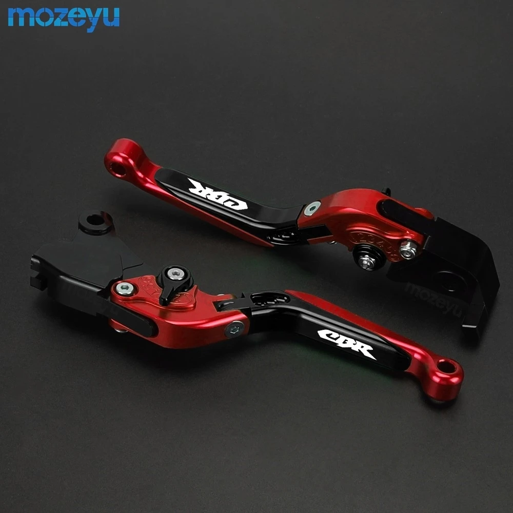 

For CBR600 CBR 600 F2 F3 F4 F4i 1991-2007 CBR900RR 1993-1988 1999 CB919 Motorcycle Folding Brake Clutch Levers Handbar Grips End