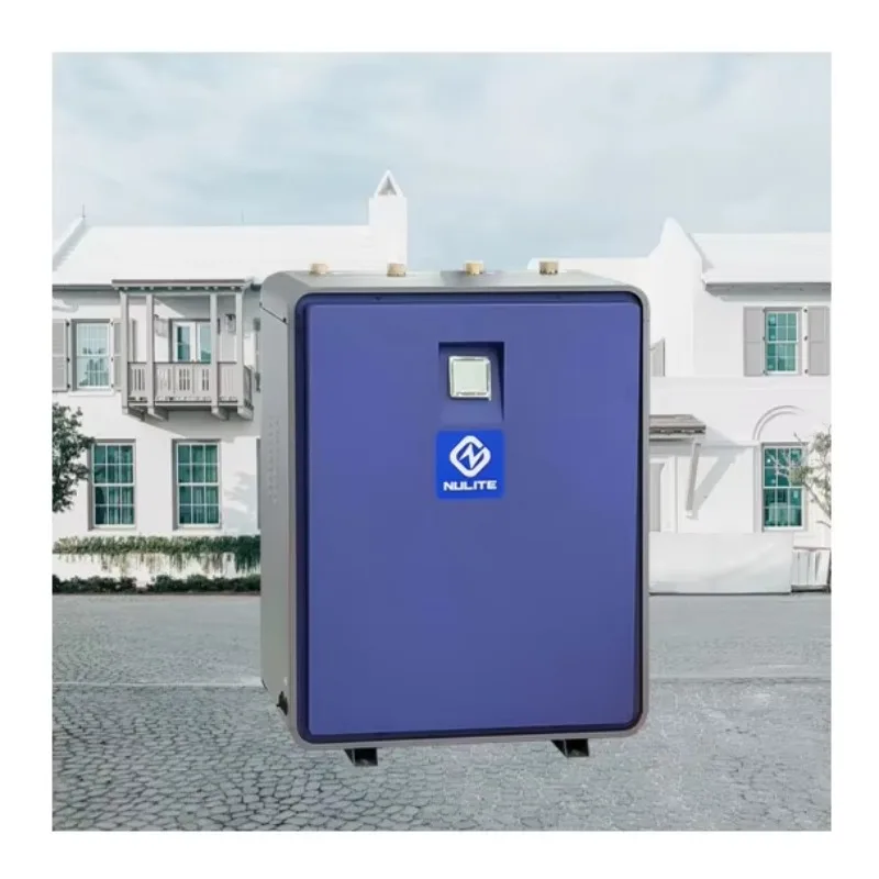 Geothermal Heating Cooling System 18kw Water To Water Ground Source Heat Pump High Temperature