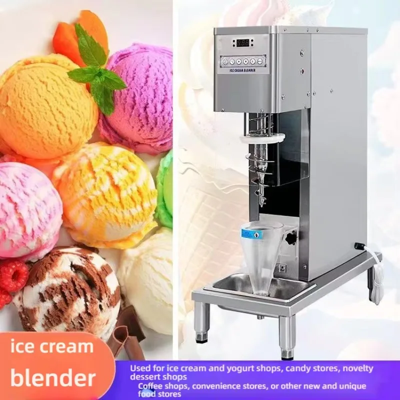 Real Fruit Yogurt Ice Cream Maker 220V Easy to Operate with New Ingredients Frozen Ice Cream Powder Milk Water Included