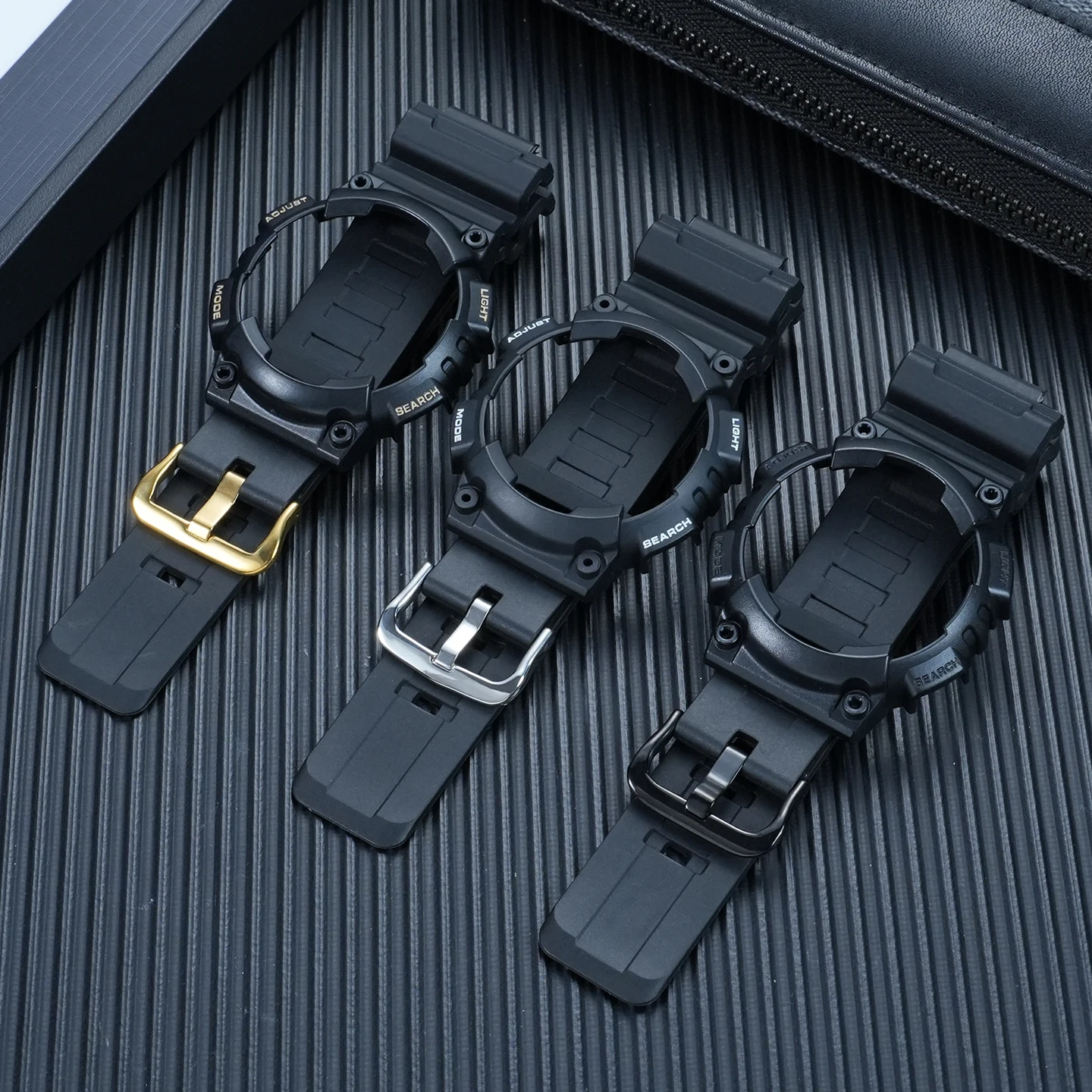 カシオ G-SHOCK AQ-S810 改造スポーツ防水シリコン時計ストラップケース aq-s810 ラバーウォッチバンド時計ケースソフトベルト