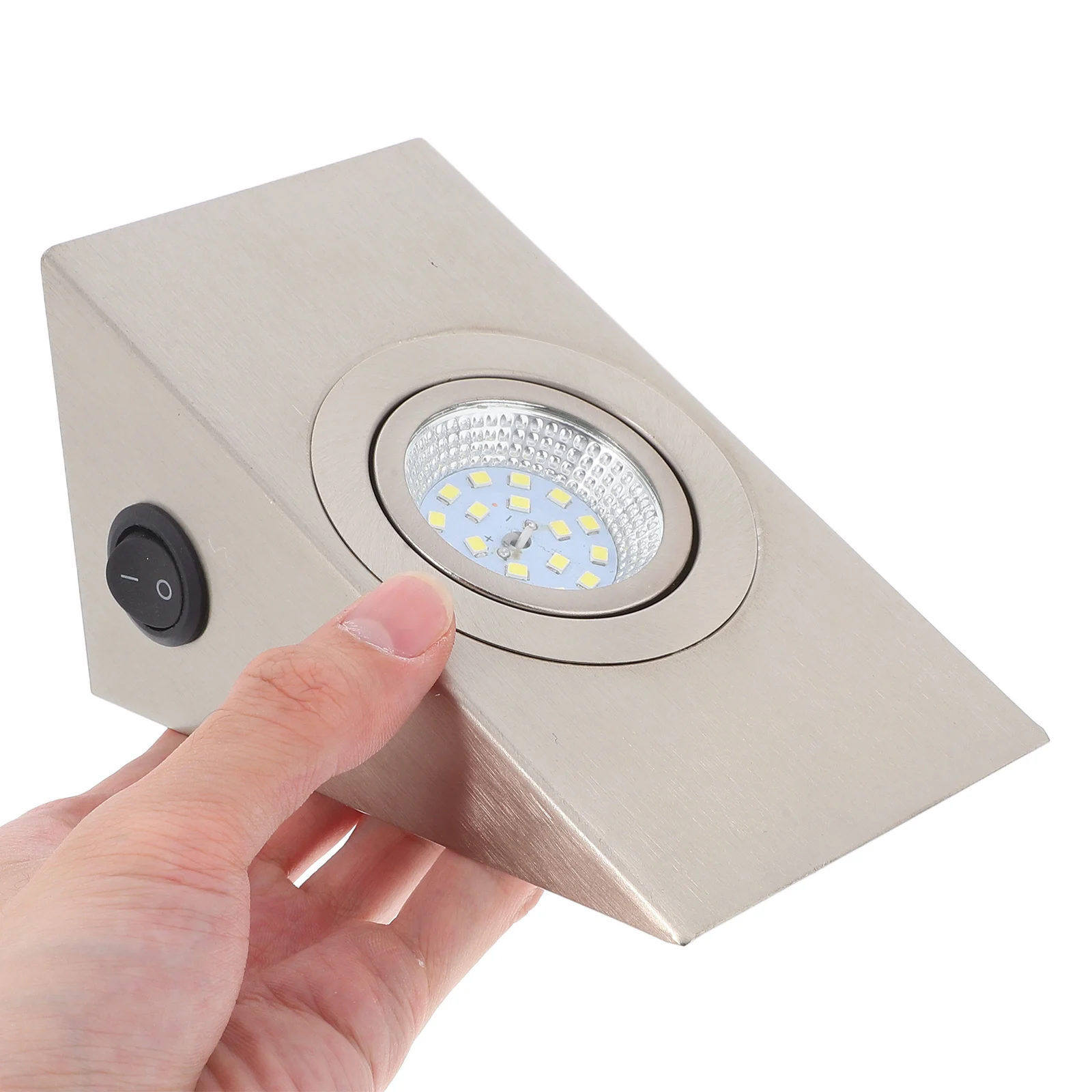 

Cabinet Light Stainless Steel White Bright LED Under Cabinet Wall Shelf Wardrobe Bathroom Lights For Display Case Stand