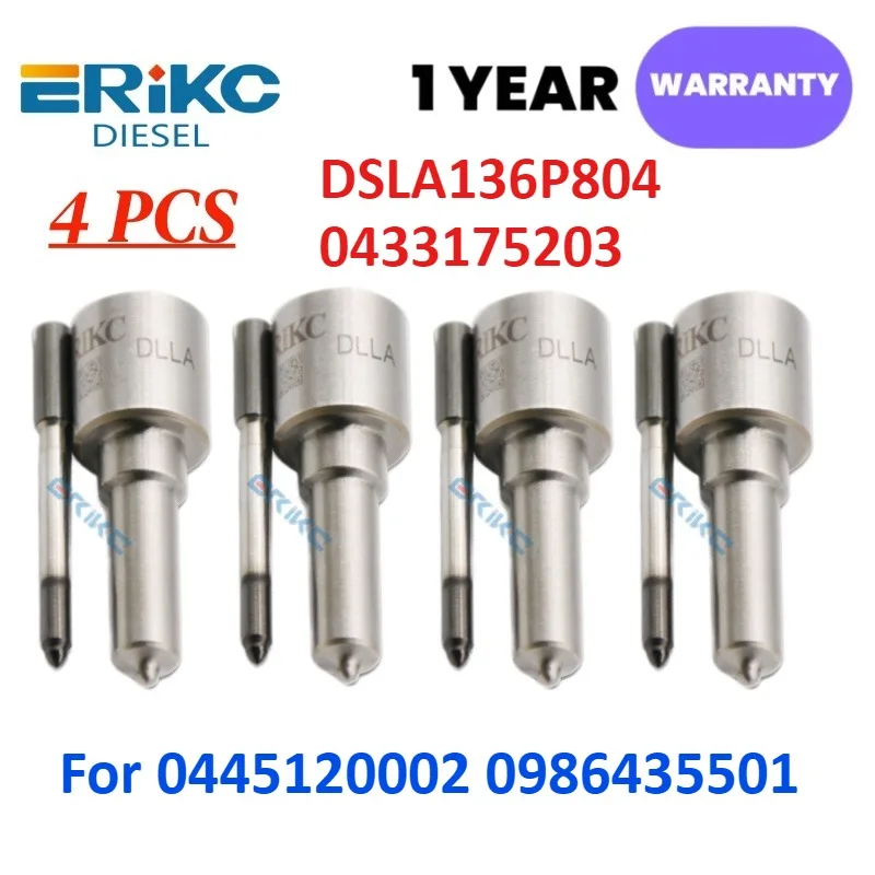 

DSLA136P804 0433175203 Fuel Injector Nozzle DSLA 136 P 804 Jet Nozzle Assy DSLA 136P804 0 433 175 203 for 0445120002 0986435501
