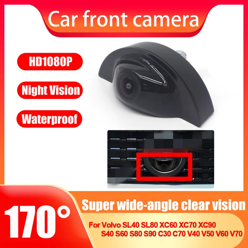 

AHD 1080P Fisheye Car Front View Positive Logo Camera For Volvo SL40 SL80 XC60 XC70 XC90 S40 S60 S80 S90 C30 C70 V40 V50 V60 V70