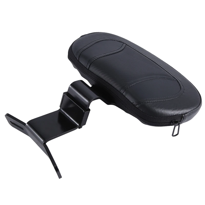 Backrest Cushion Waistrest Motorcycle Supplies Plastic Backrest For  Glide 09-23 Black