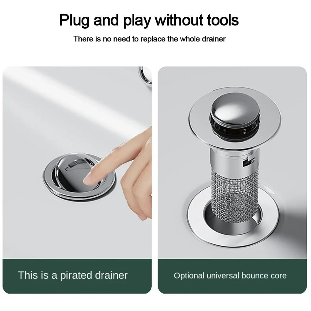 Kitchen Sink Drain Strainer Sink Stopper Hair Catcher Shower Sink Strainer For Universal Kitchen Bathroom Accessories Kits