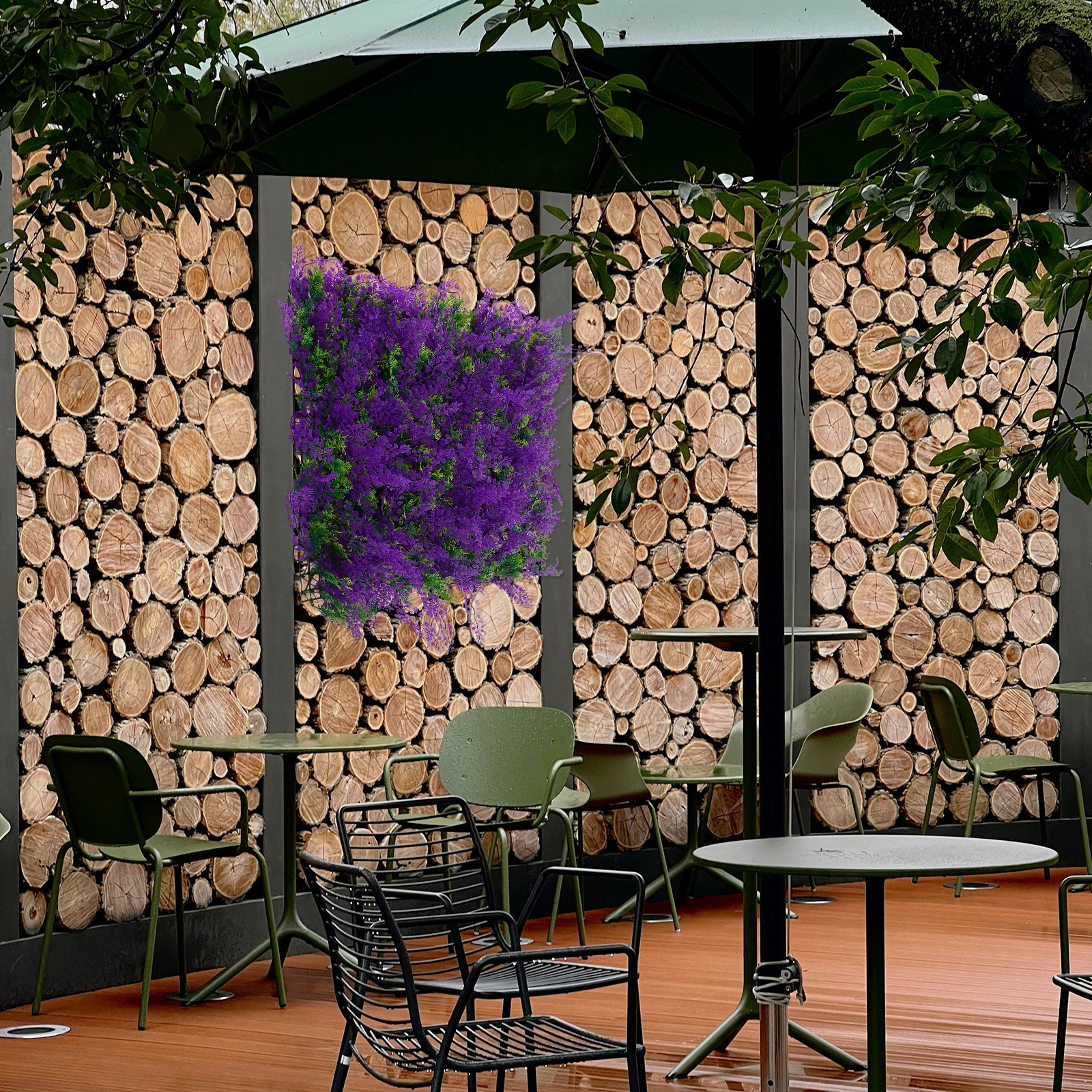 

Artificial Plant Wall Panels Faux Greenery Grass Decor Background Backdrop for Wedding Shop Office Fence Plants Panel