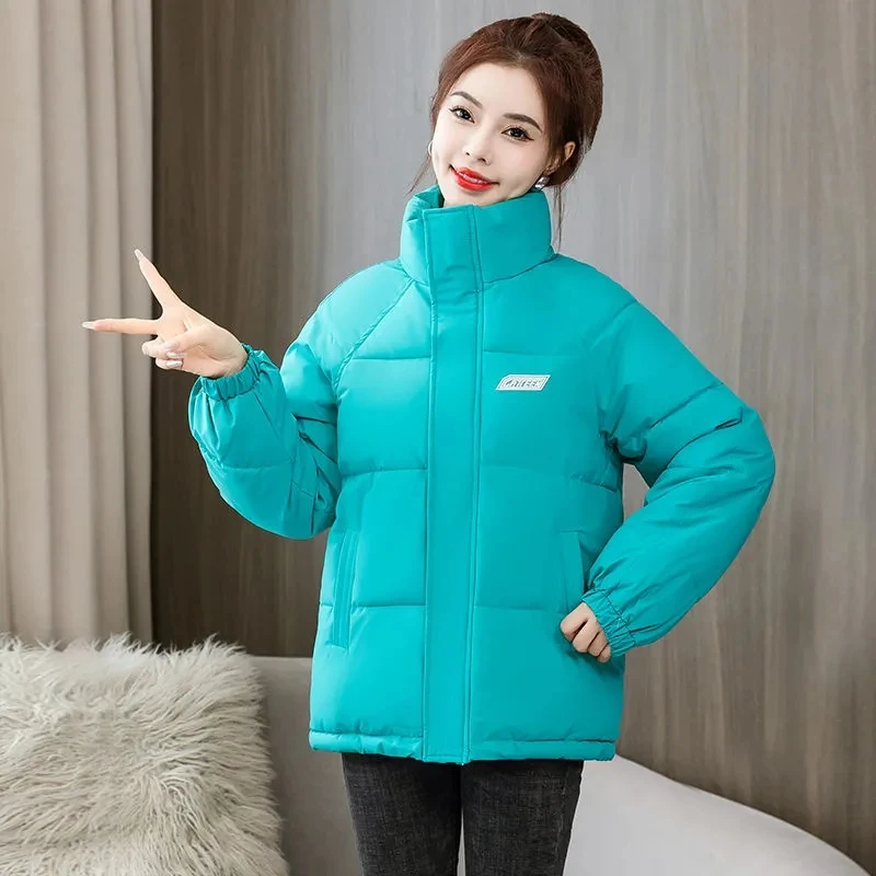 

Winter Women Jacket Parkas Coat New Sports Style Thick Warm padded Coat Female Winter Outwear loose Short Jacket parkas A1236