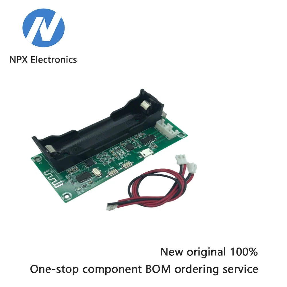 XH-A153 Lithium Battery Bluetooth Amplifier Board Dual Channel Low Power Self made DIY Handmade Active Speaker 5W+5W