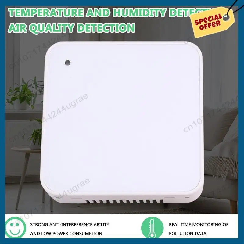-A15I 7-In-1 High Precision Air Quality Detection Transmitter For Indoor Use, Measures Temperature And Humidity, DC 24V