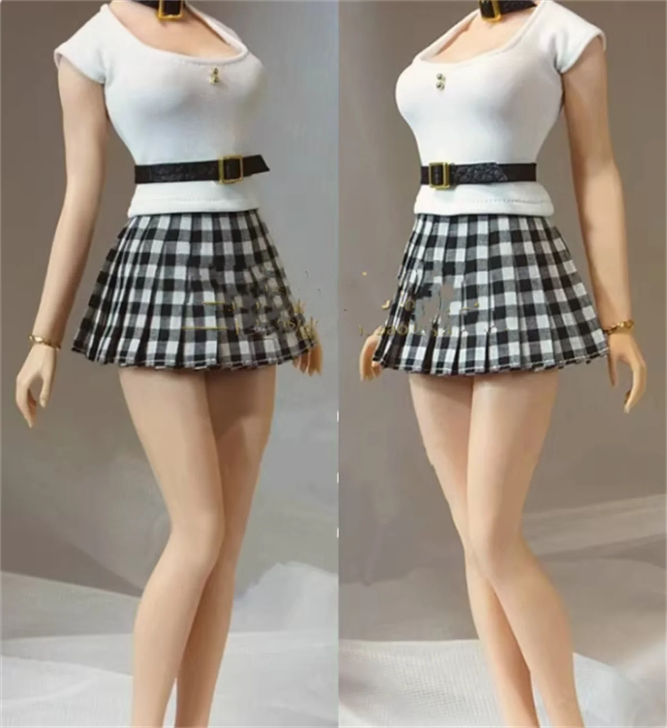 

Female Soldier 1/6 tight skirt Dress Pleated Skirt Fit 12" Action Figure toys Action Figure