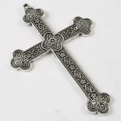 1pc 80x53mm Cross Pendant Charms for Making Necklaces and Earrings H3619