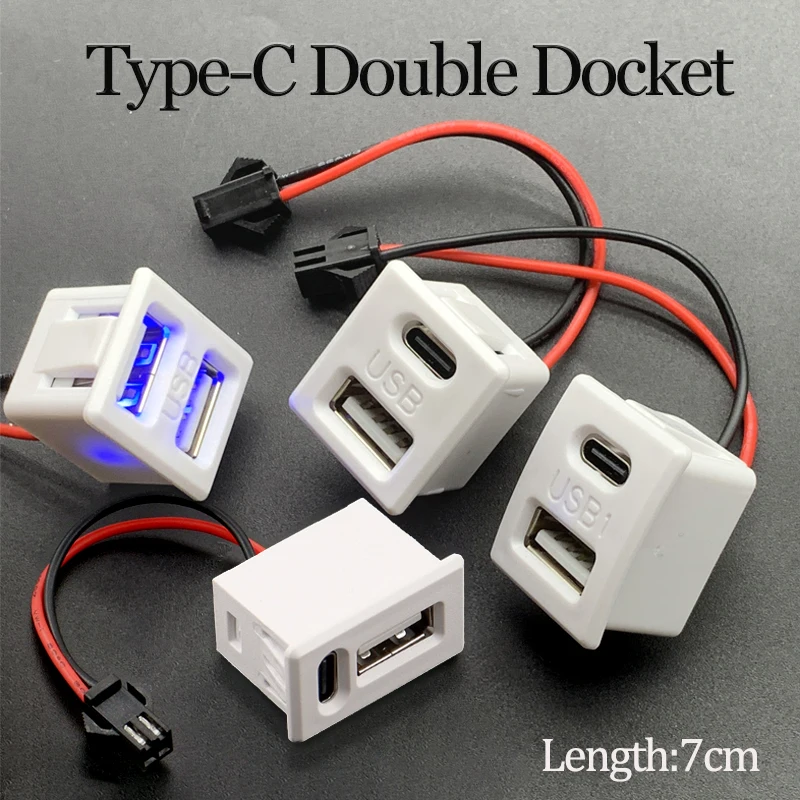 Double Layer Usb Fe…
