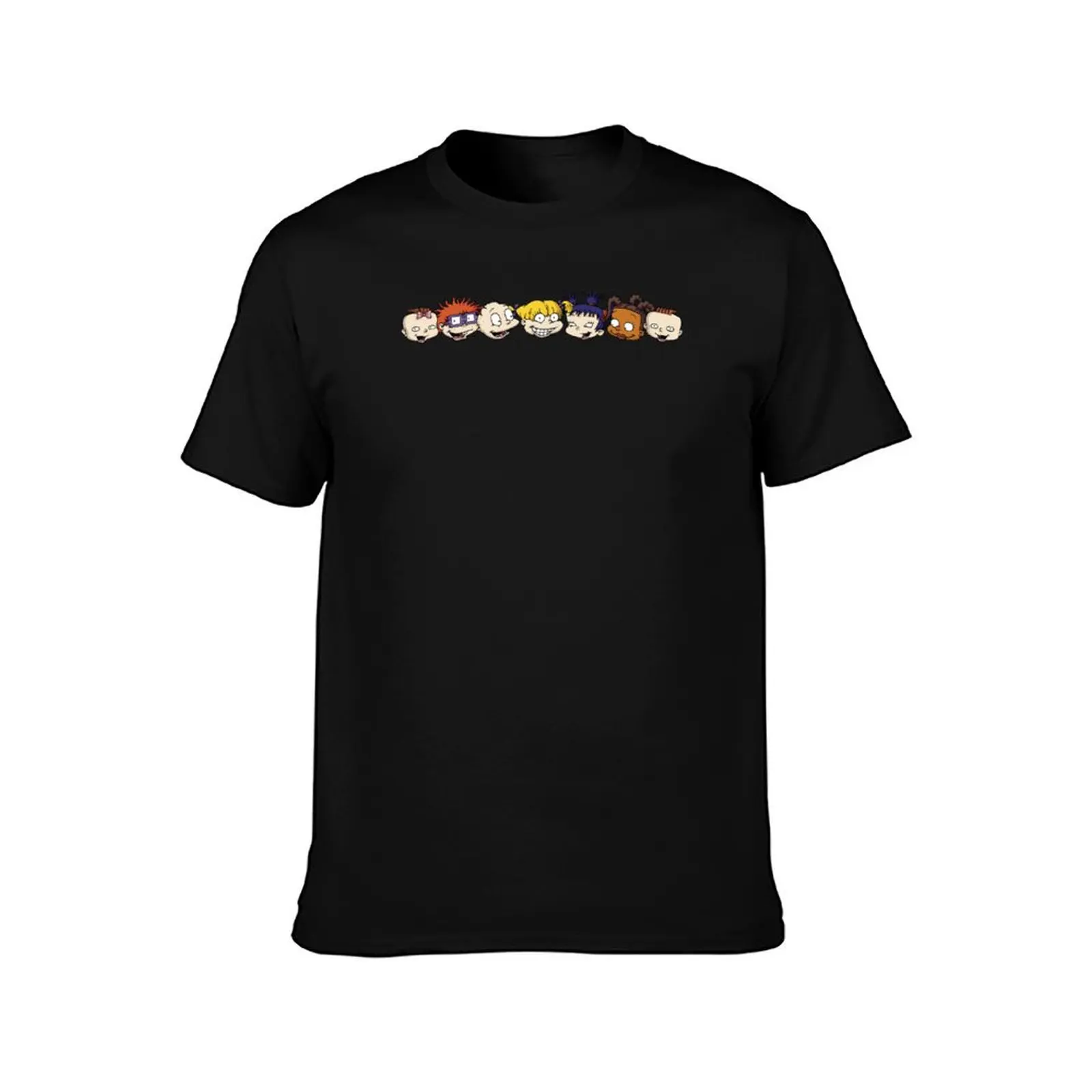 Rugrats Character Headshots Line Up T-Shirt Big and Tall Gym T-Shirt
