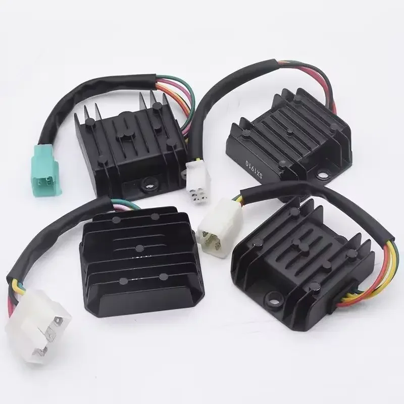 Motorcycle Rectifiers, Voltage Regulators, Silicon Rectifiers GS GN WY GY6 CH125 FXD ZJ 110 Silicon
