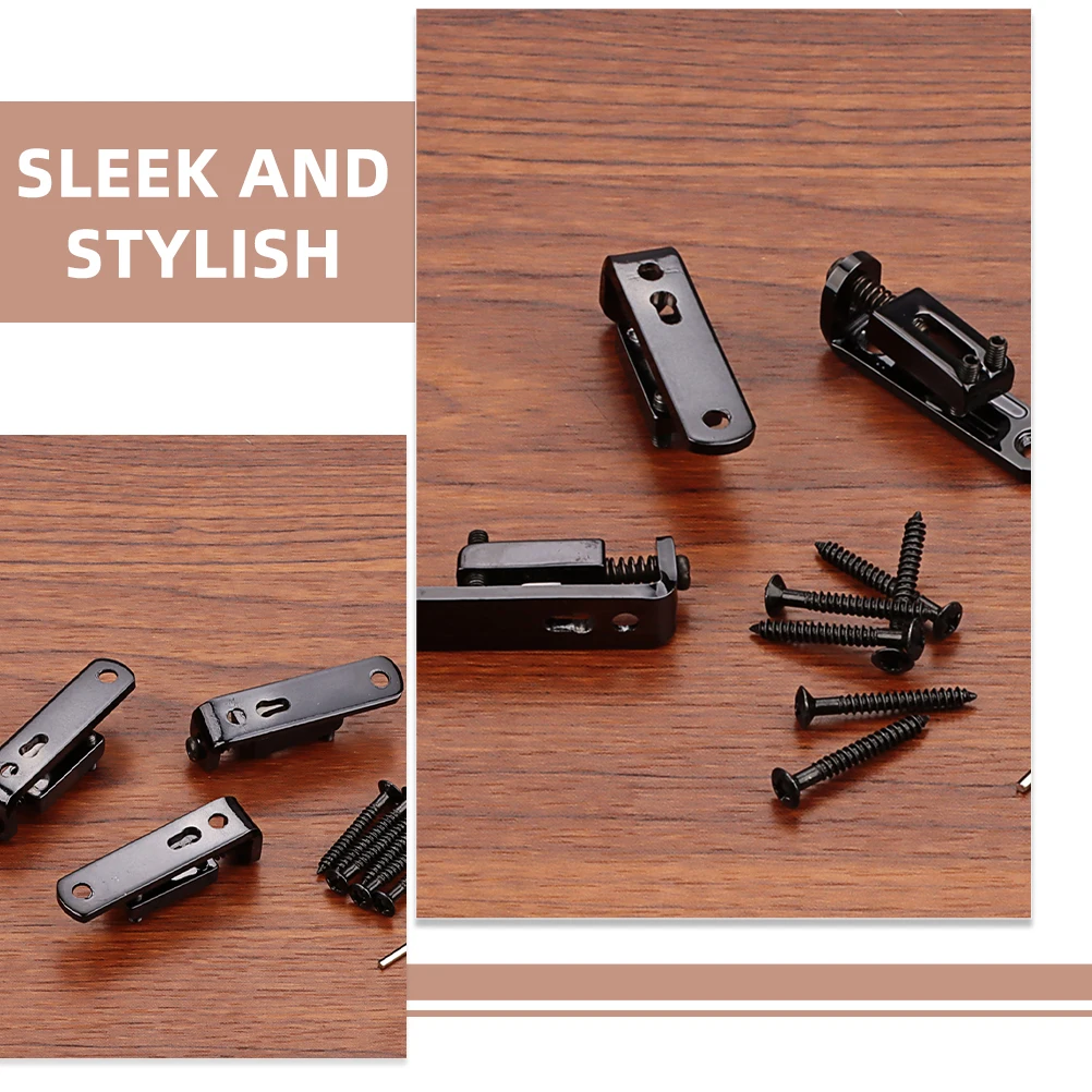 

3 Pcs Guitar Bridge Set Electric Saddle Repair Kit High Quality Metal Accessories Durable Easy Installation Compatibility