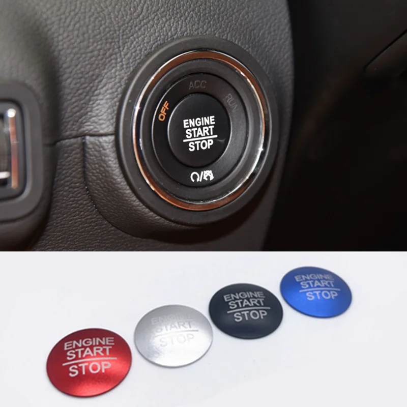 Car accessories for Maserati Ghibli President Levante Levante Engine ignition switch start button Metal patch