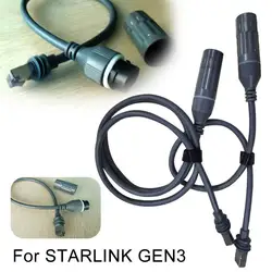 For Starlink Gen 3 Cable Extender Kit RJ45 Adapter 1200Mbps High Speed Transmission Cable Wire