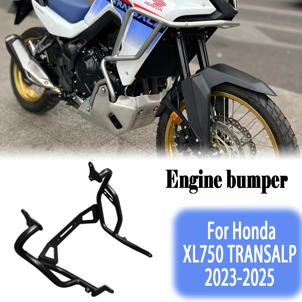 

Для Honda XL750 TransAlp xl750 xl 750 2023 2024 2025 LOWER Highway Crash Bars Защита бака двигателя Защита бампера