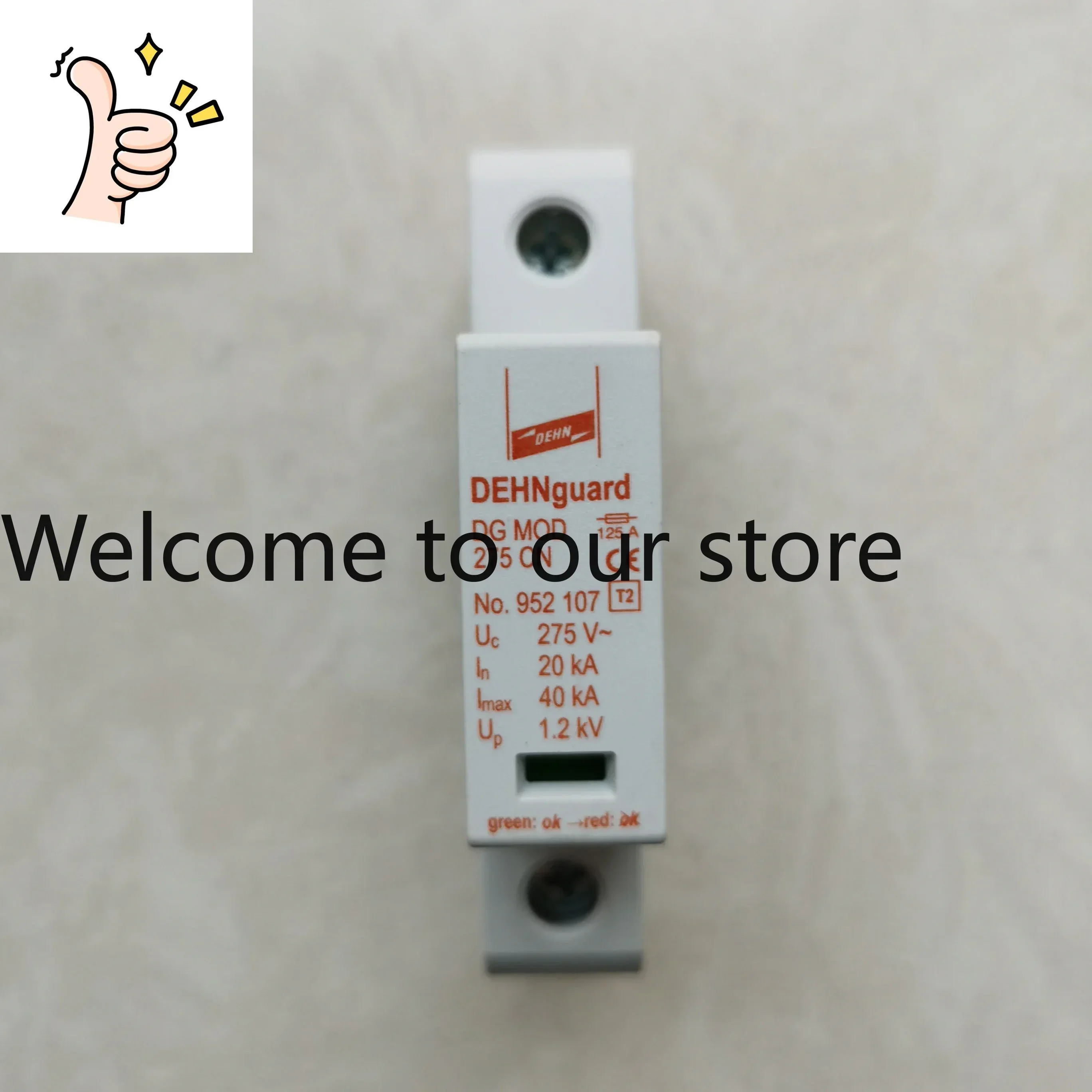 Germany DEHN Shield 955511 Lightning Protection Backup Protector SCB T1 12.5 1P CN Genuine Promotion
