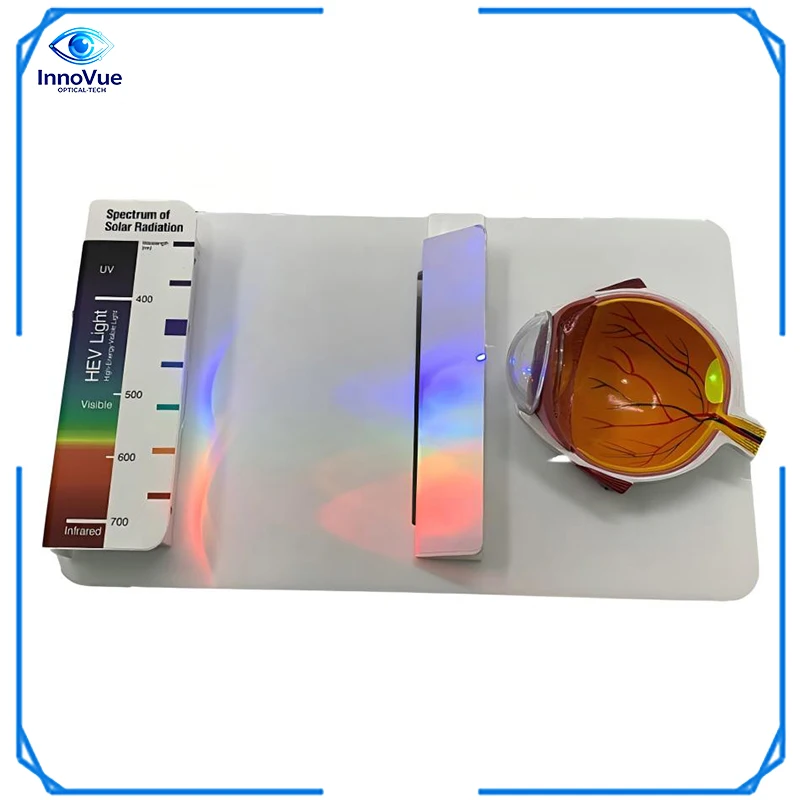 InnoVue Opto High-Precision Digital Blue Light Tester 1 Year for Spectral Analysis Lens Manufacturing Optical Quality Control