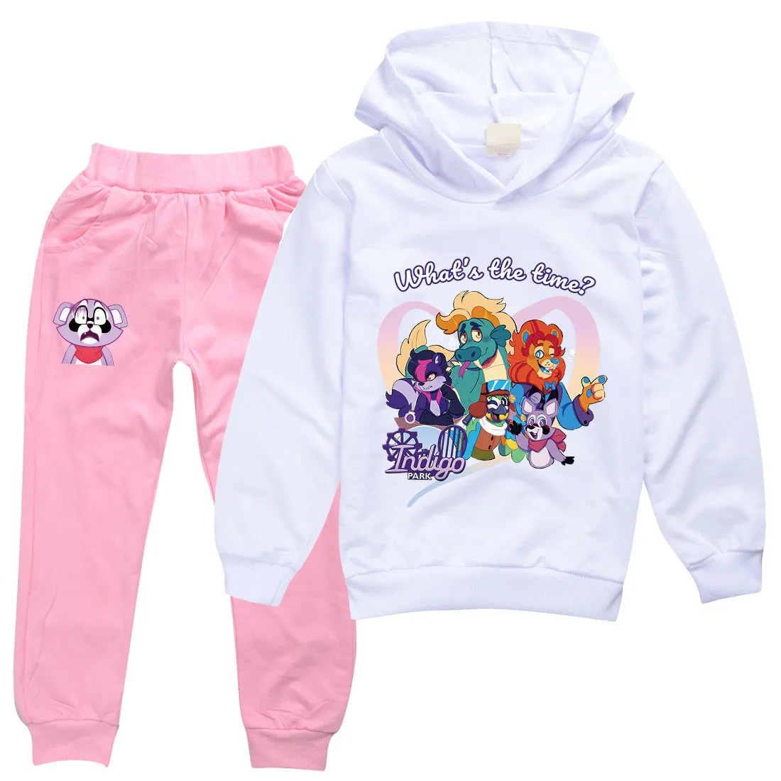 

Kids Fashion Gabbys Dollhouse Clothes Baby Boys Cute Gabby Cats Hoodie Children Sweatshirt Pants 2pcs Set Teenager Girls Outfits