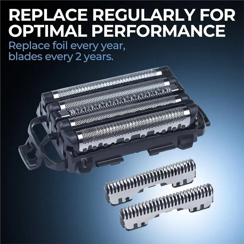 Efficient-Replacement Blades And Foil For Panasonic For ARC5, ES9032 WES9032P ES9034 ES9036, Fits Model ES-LV65 ES-LV67 ES-LV97