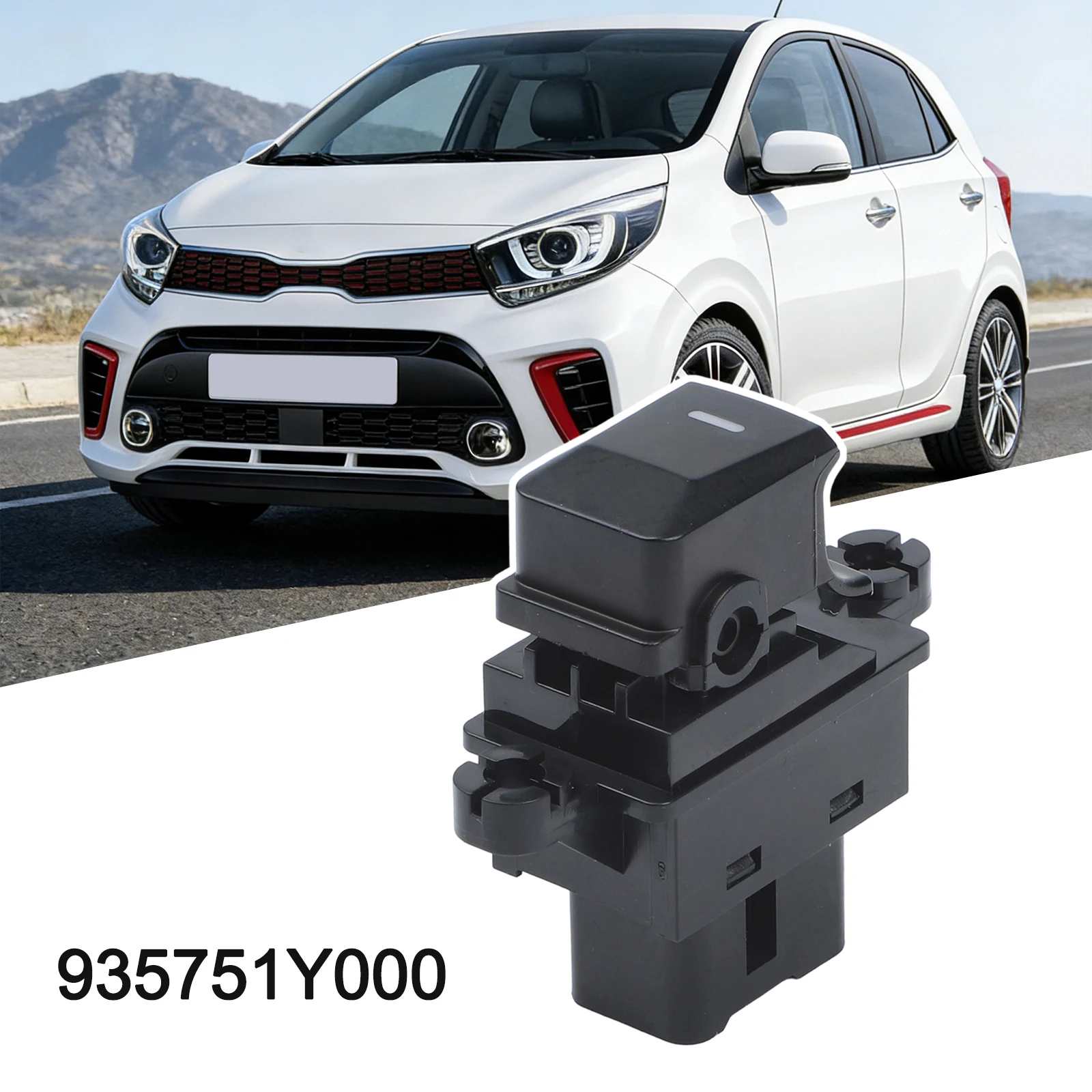 Door Replacement Power Window Switch DIY Installation Left-hand Passenger Fit Controls Window Operation OEM Compatible Design