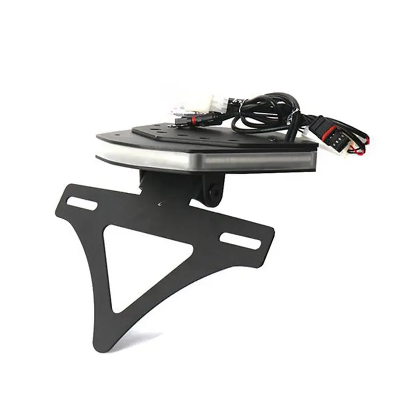 Motorcycle License Plate Holder LED Light For BMW S1000RR 2020 2021 2022 2023 2024 2025 2026 Tail Tidy Fender Eliminator