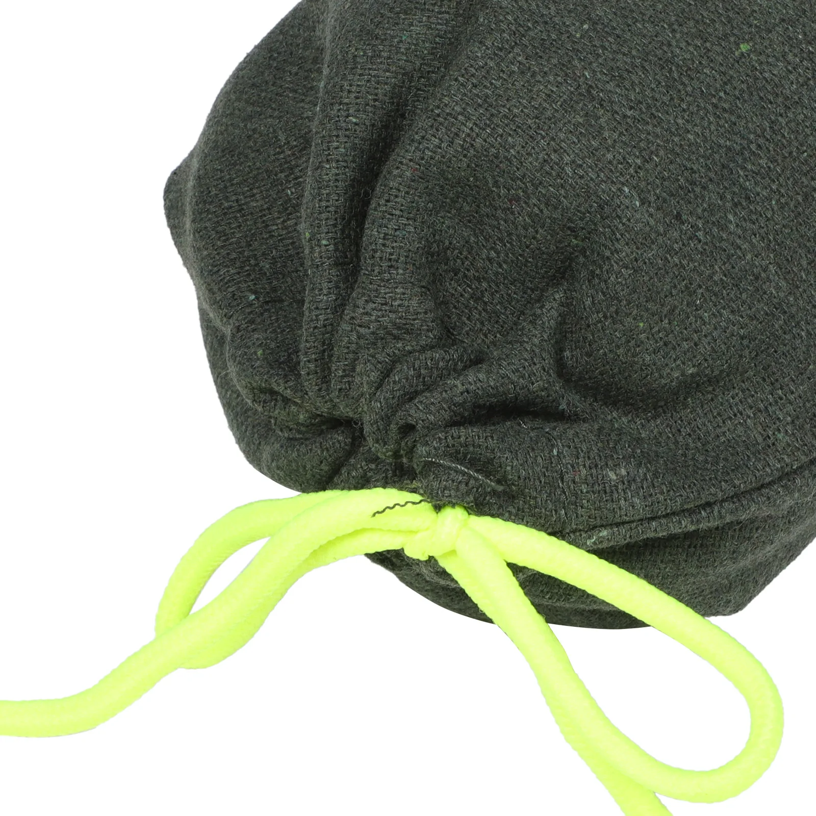 2Pcs Long Servicing Life Sandbags for Flooding Canvas Material Easy Operation Drawstring Design Flood Barriers