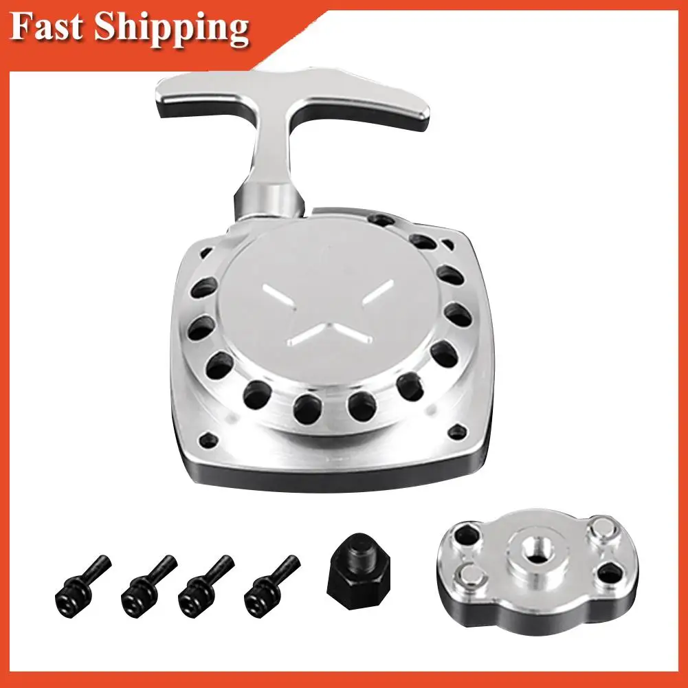 Efficient Easy To Start Pull Starter For 45CC 71CC 4 Bolts Engines For 1/5 HPI ROFUN BAHA ROVAN KM BAJA 5B 5T 5SC Rc Car Parts