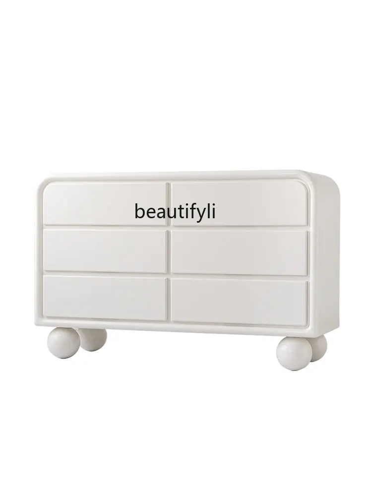 

Simple Chest of Drawers Sideboard Cabinet Bedroom Drawer Locker Living Room Entrance Storage Cabinet