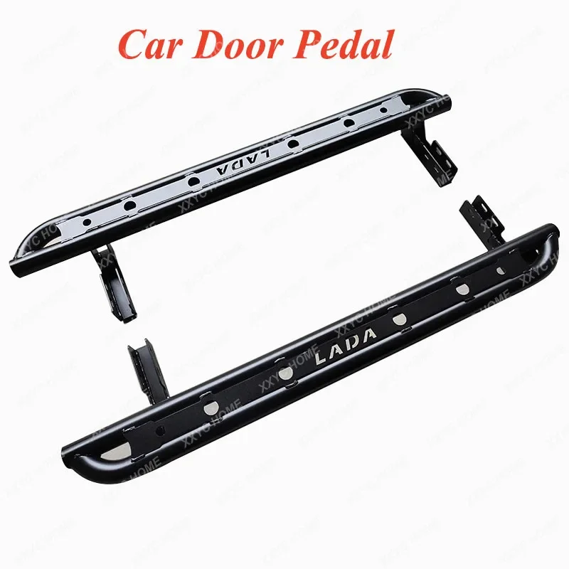 Car Modified Foot Pedal Door Pedal Side Bumper Off-road Side Steps Suitable for LADA NIVA