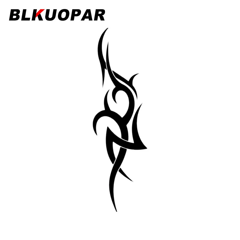 BLKUOPAR Tribal Pattern Car Stickers JDM Anime Creative Die-cut Scratch-Proof Bumper Windows Decoration Surfboard Car Goods