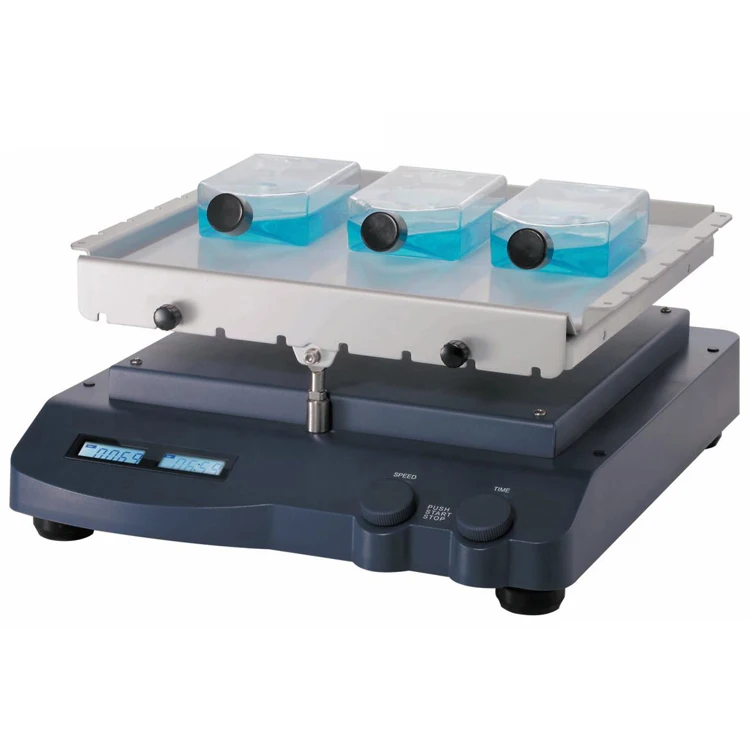 

Laboratory Equipment for Cell Culture Shaking DC Motor Low Speed LCD Digital Rocking Shaker