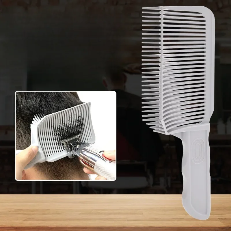 

Fading Comb Professional Barber Blending Flat Top Hair Cutting Comb For Men Heat Resistant Fade Brush Salon Styling Tool