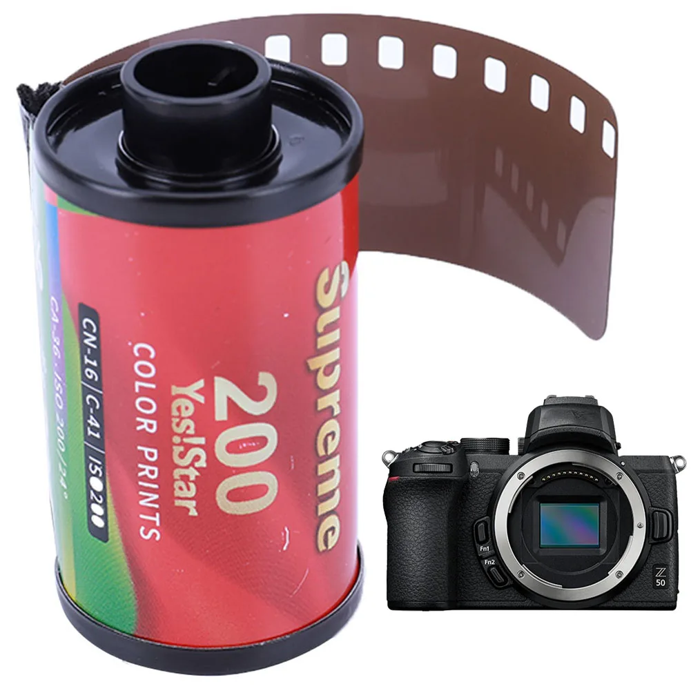 ISO 200 Color Film 135 Universal Type 35MM Color Negative Film Color Print 35mm Film 36 Exposures